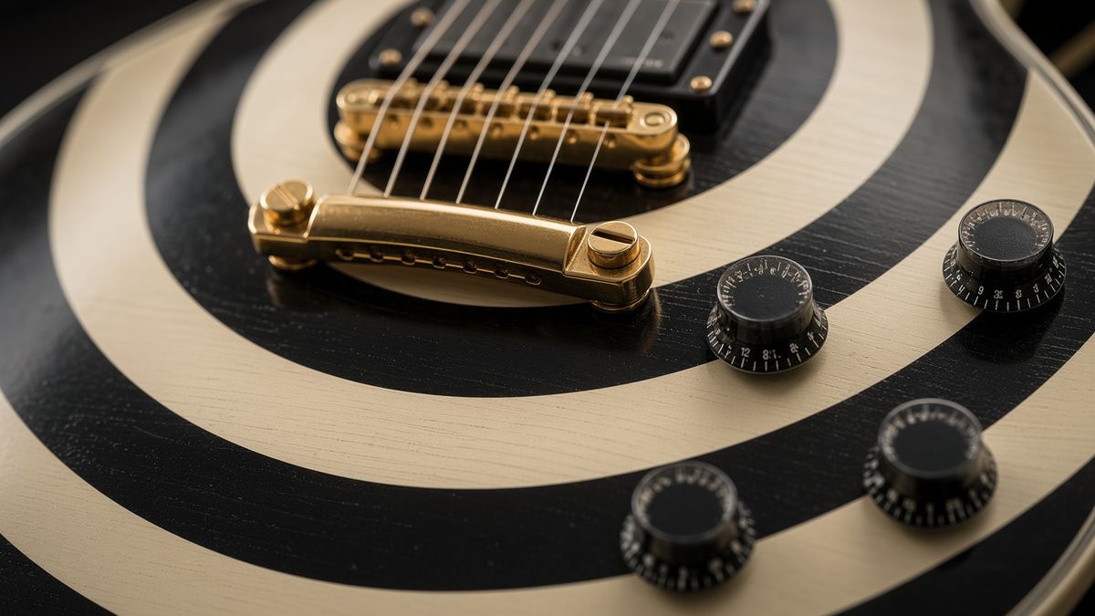 Chitarra elettrica, dettaglio del ponte